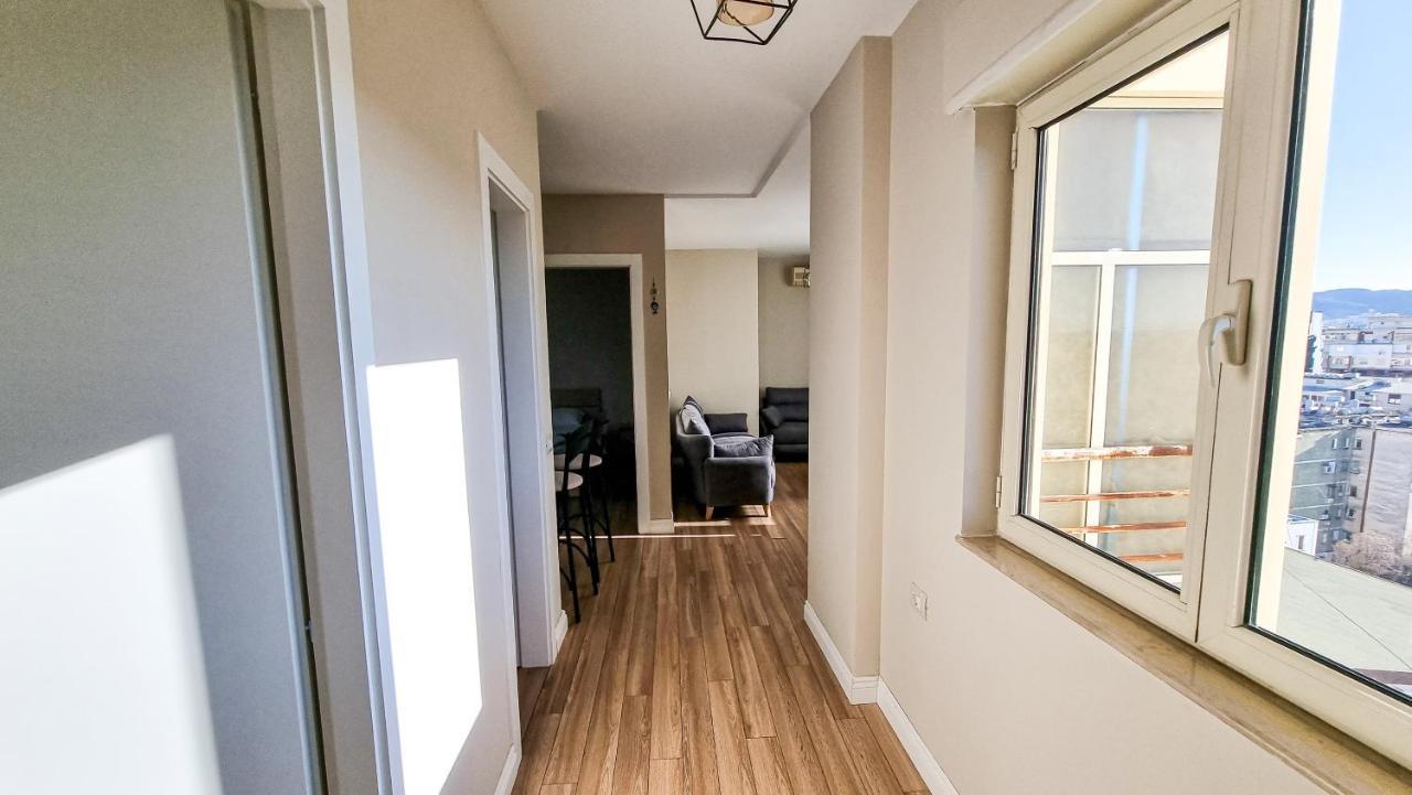 Skyline View 2Br Apartment Tiranë Ngoại thất bức ảnh